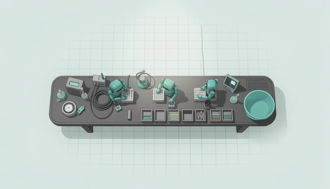 Illustration: Score AI coding agents with a Three.js scene